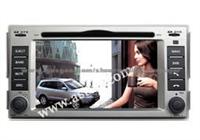 7″ Digital Screen Car DVD Player With Built-In GPS Navigation / PIP Bluetooth For New Hyundai Santa Fe