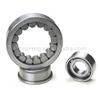 Cylindrical roller bearings with single outer ring ribs