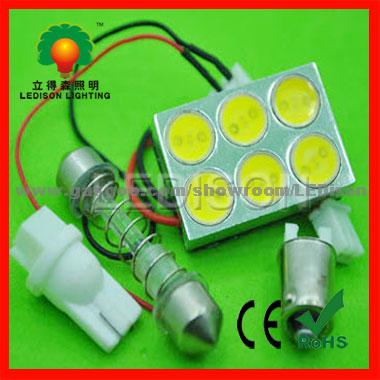 LED Car Ceiling Bulb 6W With CE RoHS
