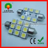 Car LED License Plate Bulb (9leds SMD5050, 16lm/LED)