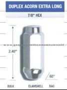 DUPLEX ET CONICAL HEX:7/8