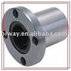 Flanged linear motion bearings