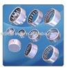 Needle-cage assembly drawn cup roller bearings