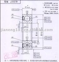 Deep groove ball bearing 6000, 6200, 6300, 16000, series