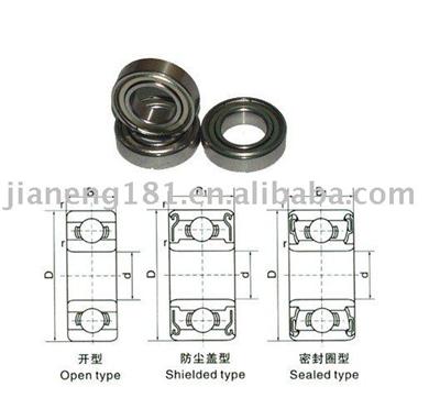 miniature ball bearings 62200zz