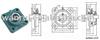 UCF200Series Pillow Block Bearing (UCF216)