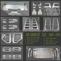 Hummer H2 H3 Chrome Accessory Kits