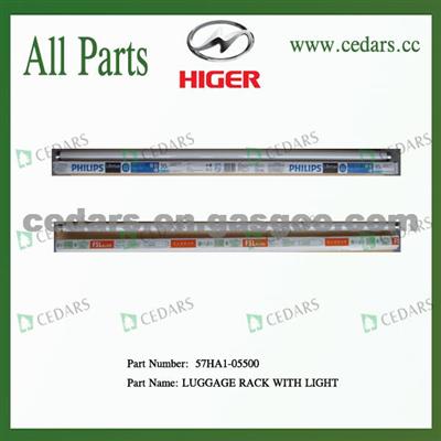 Luggage Rack With Light, Cedars Supplies All Original Higer Parts