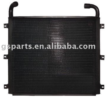 Hydraulic oil cooler for KATO HD820-3