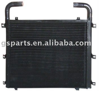 Hydraulic oil cooler for KATO HD820