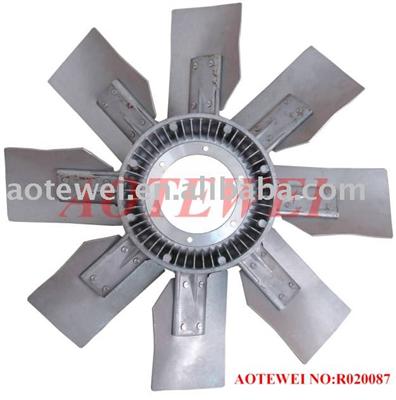 Aluminium Fan,620mm,8 blades alu,for mercedes benz truck parts OM422 442 402
