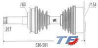 Brand New CV Joint Assy TOYOTA TO-025 43430-35012