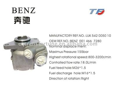 Brand New Steering Pump BENZ 0014667280