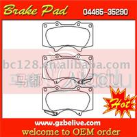 brakes pads car for TOYOTA PRADO 04465-35290