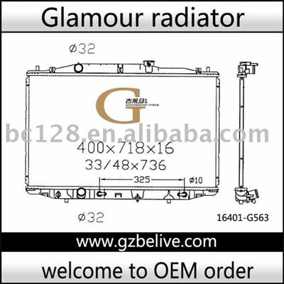 Radiator Auto -Accord 4cy1 AT 19010-RAA-A51