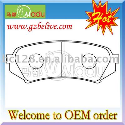 car brake pad for TOYOTA PRADO 04466-60070