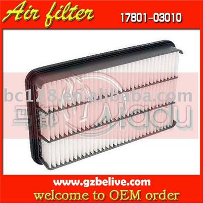 cabin air filter  for TOYOTA CAMRY 17801-03010