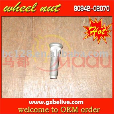 wheel hub bolt for TOYOTA  HILUX 90942-02070