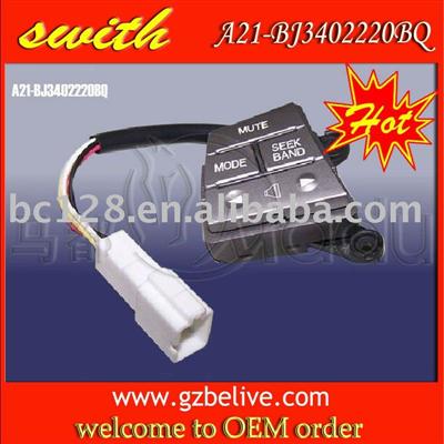 audio control switch for BYD A5 F3 A21-BJ3402220BQ