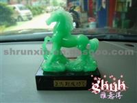 YY062 Horse Coloured Glaze Car Perfume