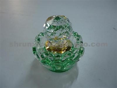 YY016 Lotus Shape Crystal Car Perfume