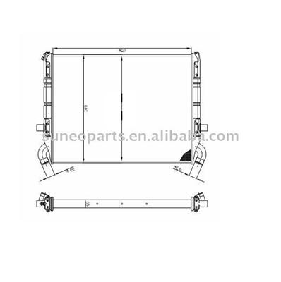 Scania Radiator 970*738*60