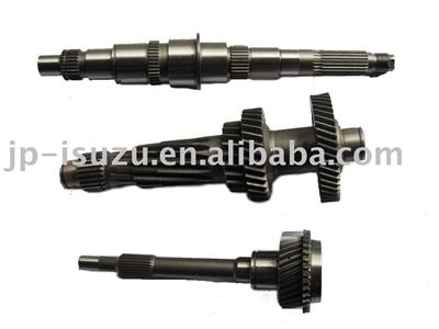 auto transmission top gear shaft and main axle