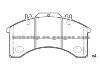 Brake Pad 190 6191