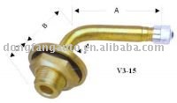 European style Clamp-in Tire Valves V3.12 V3.13 V3.14