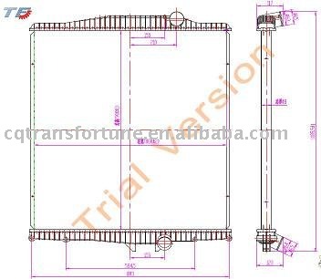 Brand New Radiator for Volvo FH-12