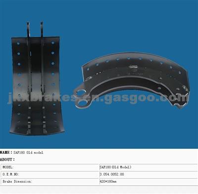 SAF180(Old) Steel Brake Shoes OEM 3.054.0052.00