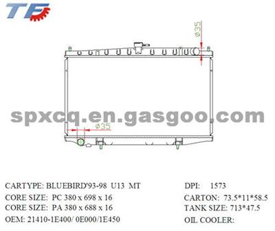 Brand New Radiator U13 21460-0E600