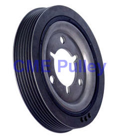 Crankshaft pulley(harmonic balancer pulley) for Peugeot 206/307,Citroen C2/C3