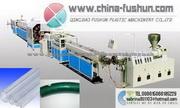 PVC fiber reinforcing Pipe production line plastic machinery