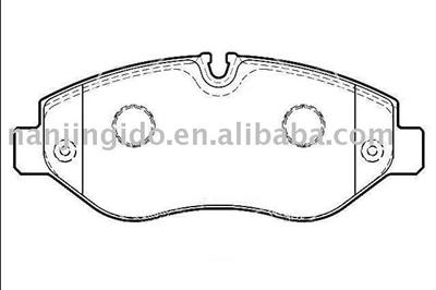 Benz Sprinter brake pads 0044208320