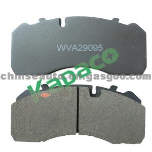 Truck Brake Pad WVA29095 For Mercedes Benz