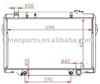 TOYOTA LANDCR UISER 95-98 Radiator 16400-66080