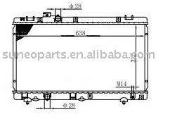 TOYOTA PASEO Radiator 16400-11590