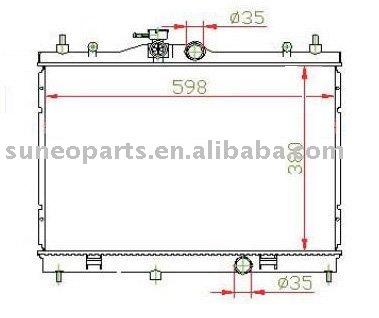 NISSAN TIIDA 06 MT Radiator