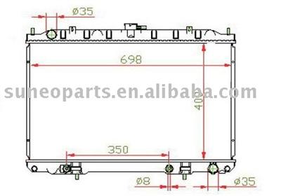 NISSAN MAXIMA 03 Radiator 21460-2Y000