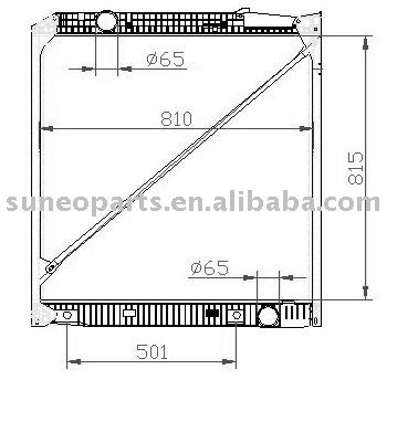 MERCEDES BENZ Radiator 942.500.0903/1503/2903