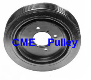 Crankshaft pulley ( harmonic balancers pulley or crankshaft damper)  for Citroen/Peugeot 206