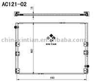 A/C condenser(AC121-02)