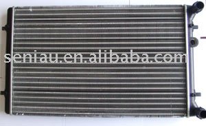 Aluminum auto radiator, car radiator for AUDI A3 GOLF OEM:1J0121253N