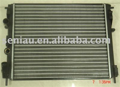 Aluminum auto radiator for RENAULT CLIO(OEM:7700428082)