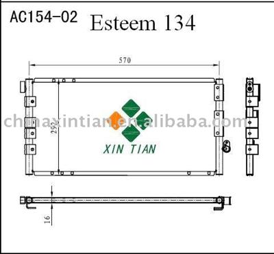 A/C condenser(AC154-02)