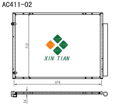 LEXUS A/C condenser(AC411-02)