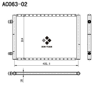 A/C condenser(AC063-02)