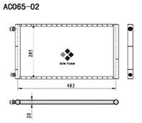 A/C condenser(AC065-02)