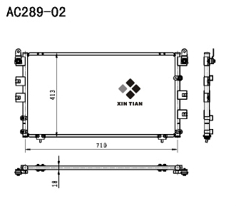 A/C condenser(AC289-02)